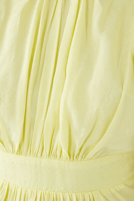 Noon Yellow Midi Dress